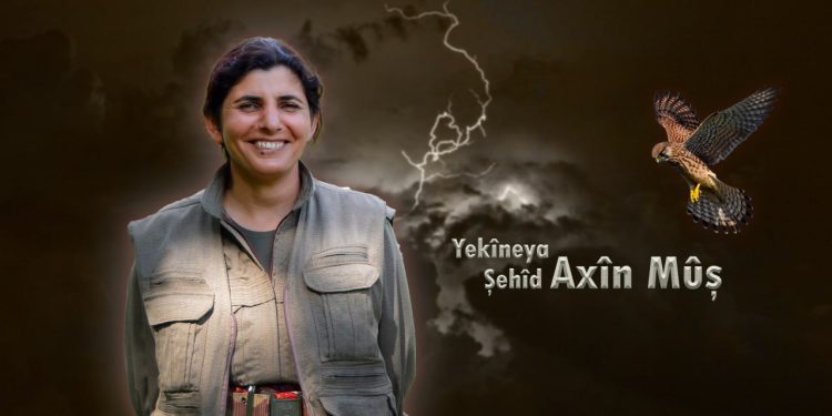 Ji Yekîneya Şehîd Axîn Mûş bi wesayîtên hewayî 4 çalakî!