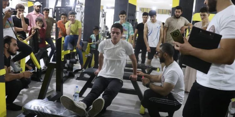 Desteya Ciwan û Werzîşê ya Tebqa turnoveyan li dardixe