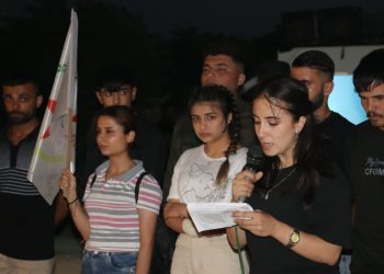 Ciwanên PYD yên Helebê berxwedana 14’ê Tîrmehê bibîranîn