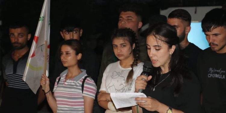 Ciwanên PYD yên Helebê berxwedana 14’ê Tîrmehê bibîranîn