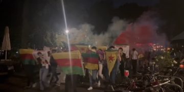 Li Berlînê ciwan ji bo Rêber APO daketin qadan