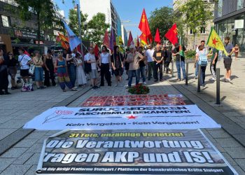 Şehîdên Pirsûsê li Stûttgartê hatin bîranîn