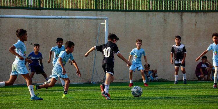 Li Qamişlo werzîş di nava zarokan de tê pêşxistin