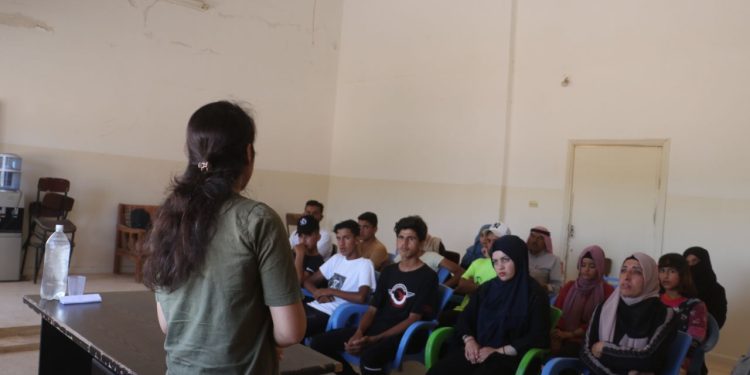 Li Hesekê, Dêrazor û Tebqa xebatên zanekirinê