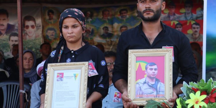 Li Şehbayê merasîma xiyabî ya şehîd Canfeda Efrîn