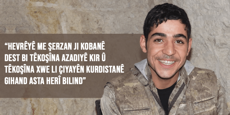 “Xeyala Şerzan ya herî mezin azadiya fîzîkî ya Rêber Apo e”