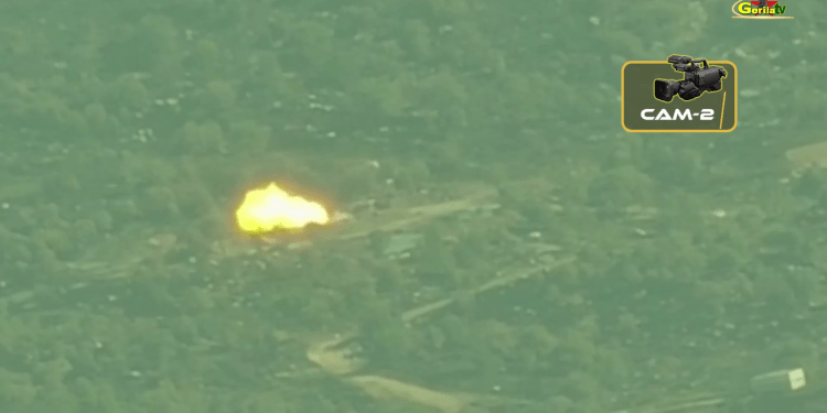 Gerîla TV dîmenê çalakiyên hewayî weşand