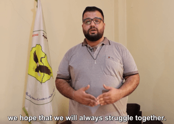 Ciwanên Sûriyeya Demokratîk banga Piştevaniya bi Kombûna Netewî ya Belûç dike