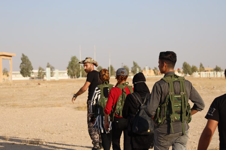 Ciwanên Hesekê di çarçoveya “Xweparastinê” de xwe birêxistin dikin