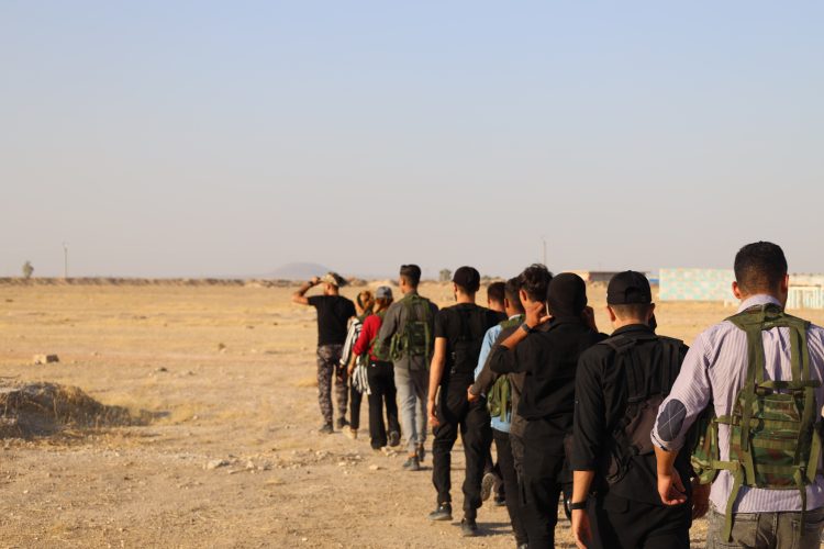 Ciwanên Hesekê di çarçoveya “Xweparastinê” de xwe birêxistin dikin