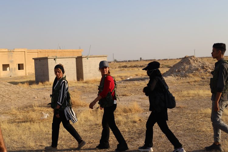 Ciwanên Hesekê di çarçoveya “Xweparastinê” de xwe birêxistin dikin