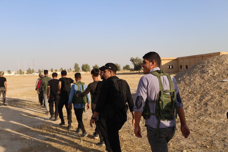 Ciwanên Hesekê di çarçoveya “Xweparastinê” de xwe birêxistin dikin