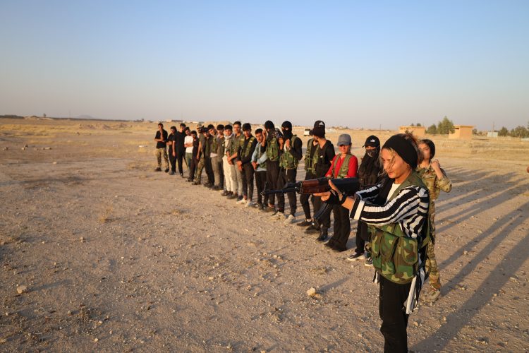 Ciwanên Hesekê di çarçoveya “Xweparastinê” de xwe birêxistin dikin