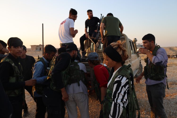 Ciwanên Hesekê di çarçoveya “Xweparastinê” de xwe birêxistin dikin