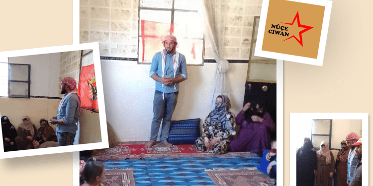 Li gundê Dêrazorê xebatên perwerdeyê ji bo gel didome