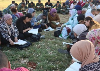 Li Şehbayê 500 kesi hev civiyan û pareznameya Rêber APO xwendin