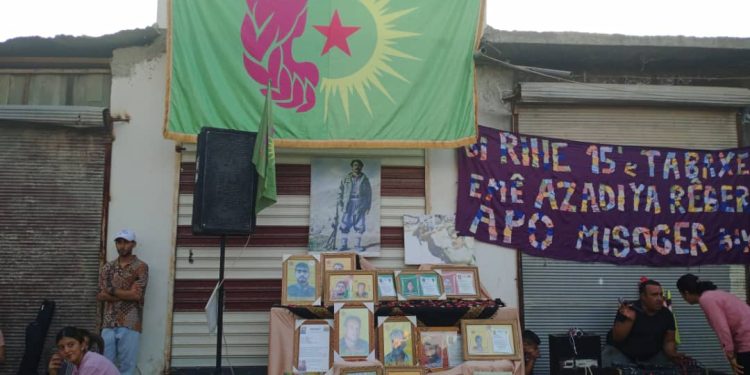 Pîrozbahiya 15’ê Tebaxê ji aliyê ciwan û jinên ciwan ên Kobanê ve