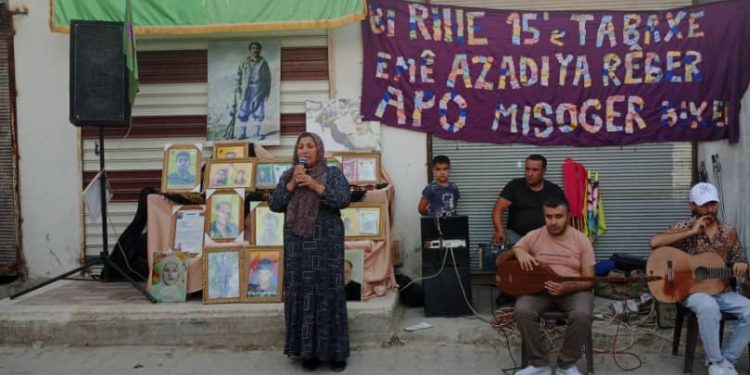 Pîrozbahiya 15’ê Tebaxê ji aliyê ciwan û jinên ciwan ên Kobanê ve