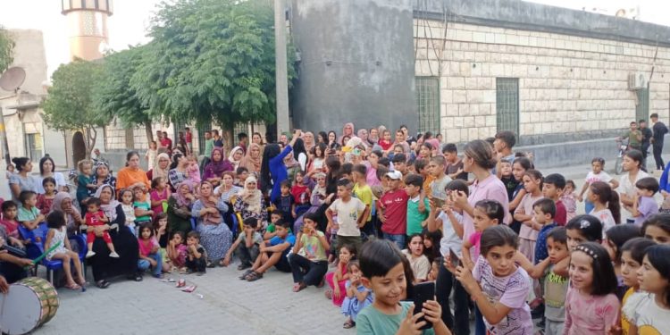 Pîrozbahiya 15’ê Tebaxê ji aliyê ciwan û jinên ciwan ên Kobanê ve