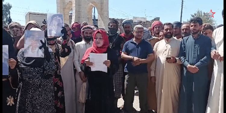 Li dijî komkujiya rejima Şamê Xelkê Derazorê ser piyan e