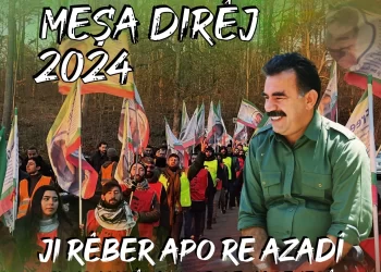 Ciwan wê ji bo azadiya fîzîkî ya Rêber APO di çalakiya “Meşa Dirêj” de bên cem hev