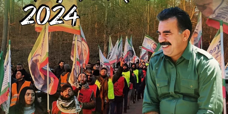 Ciwan wê ji bo azadiya fîzîkî ya Rêber APO di çalakiya “Meşa Dirêj” de bên cem hev