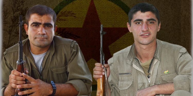 HPG’ê nasnameya 2 gerîlayên li Zapê şehîd bûbûn eşkere kir