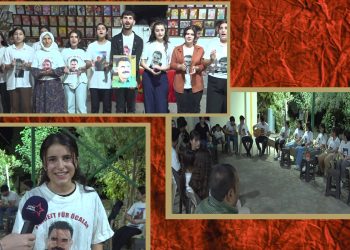 Ciwanên Mexmûrê tevlî nobeta ji bo azadiya fîzîkî ya Rêber APO dibin