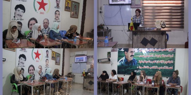 Meclisa Jinên Ciwan a PYD’ê ji bo bîranîna şehîd Sara Hogir Riha dewreya perwerdeyê vekir