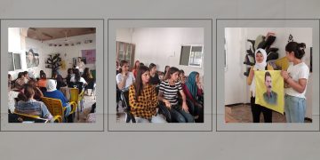 Jinên Ciwanên Dirbêsiyê li ser qetilkirina jinan atolye lidarxist