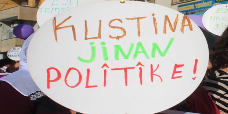 Li Qersê jinek ciwan hate qetilkirin