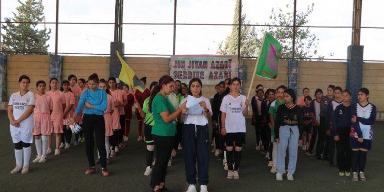 Jinên Ciwanên Şehba li dijî pergalên baviksalariyê daxuyanî dan