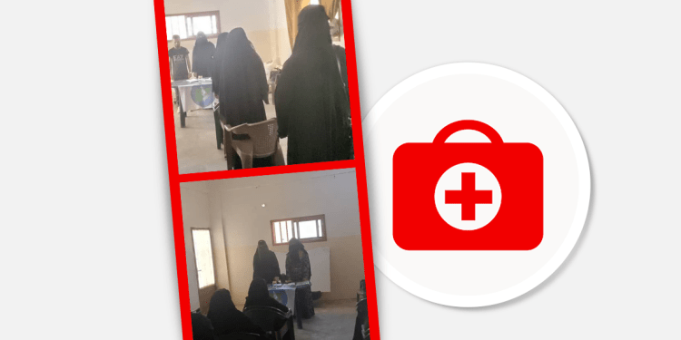 Li Dêre Zorê Jinên Ciwan xwe ji bo rewşên awarte amade dikin