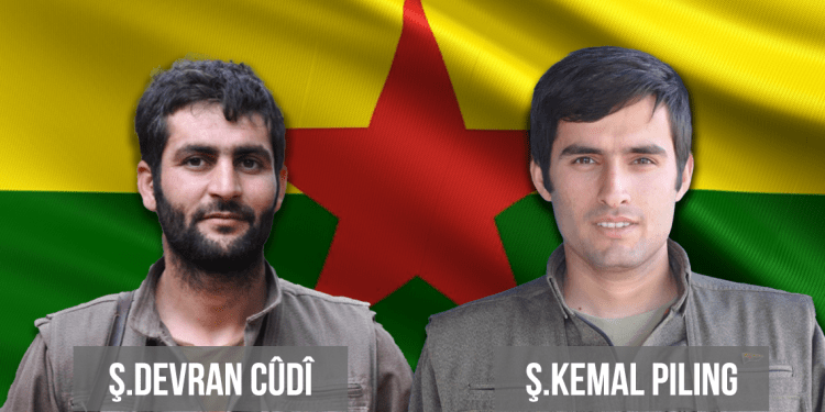 HPG’ê 2 gerîlayên şehîd bi rêzdarî bi bîr anî