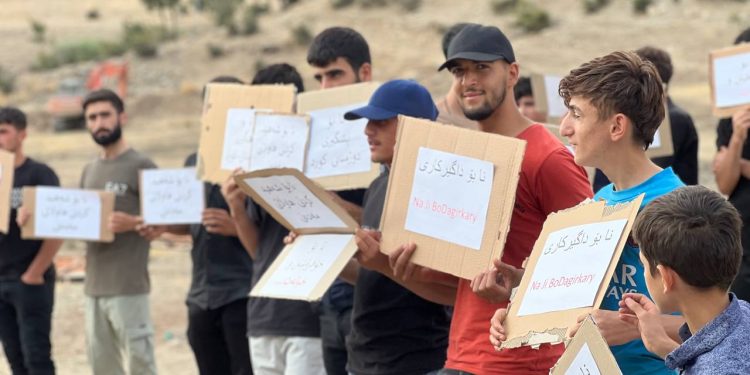 Ciwanan Li Binarê Qendîlê dagirkeriya dewleta Tirk şermezarkirin