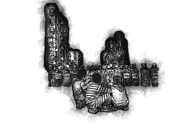 Karîkatûr:  Zarokên APO’yî