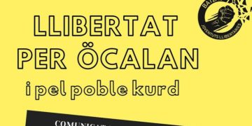 Ciwanên Katalan ji bo Rêber APO bang kirin