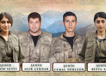 HPG nasnameya şehîdên Zapê eşkere kir