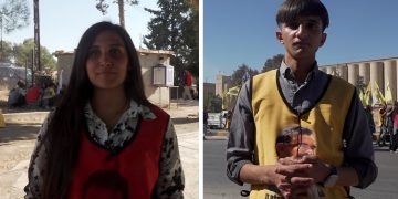 “Em banga xwendekaran dikin;  Ji bo Serokê xwe rabin!”