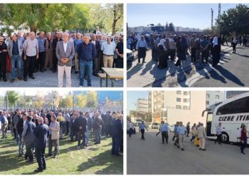 Bakûrê Kurdistanê, ji bo Mîtînga Azadiya Rêber APO li ser pîya ye