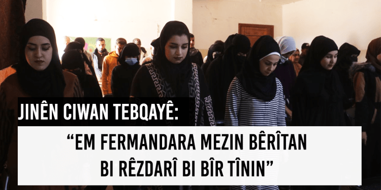 Jinên Ciwan Tebqayê: “Em fermandara mezin Bêrîtan bi rêzdarî bi bîr tînin”