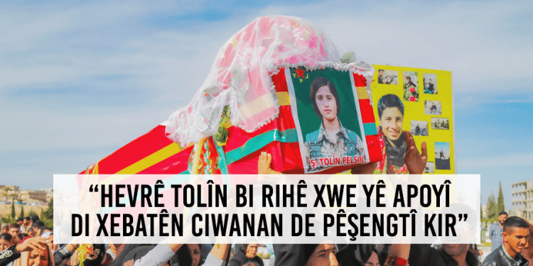 Şehîd Tolîn Pelşîn Baz bi merasîmekê hat oxirkirin