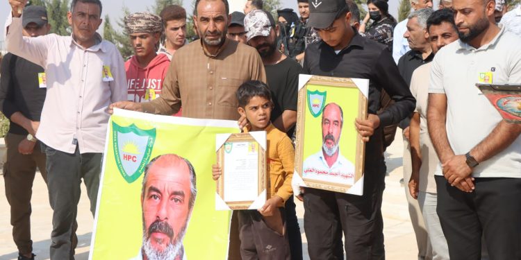 Şehîdê HPCˈê Ehmed El Elî hat oxirkirin