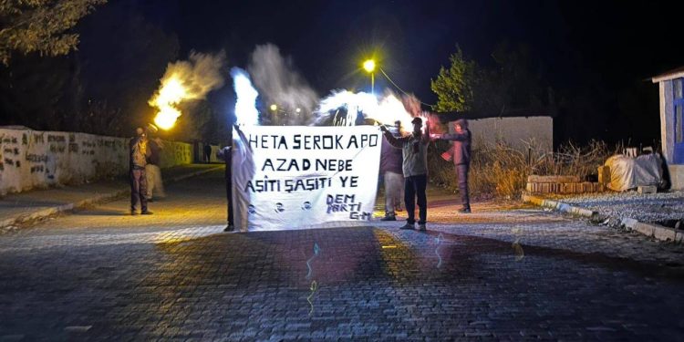 Ciwanên Partiya DEM a Wanê: Heta Serok APO Azad Nebe Aşitî, Şaşiti ye!