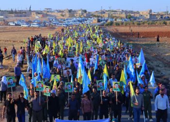 Li Şehba meşa girseyî ya ji bo Rêber APO