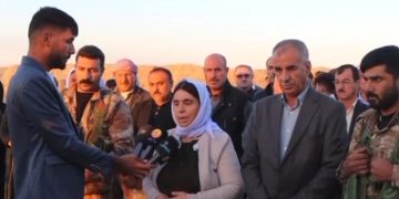 Xelkê Şengal dijî êrîşên dewleta tirk a dagirker li kom bûn