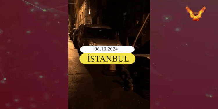 Yekîneyên YCWK a Beyoğlu seyareya faşîstan şewitandin