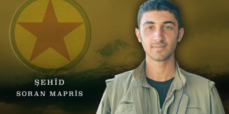 HPG: Hevrêyê me Soran ji hemû hevrêyên xwe re bû milîtanekî Apoyî yê mînak
