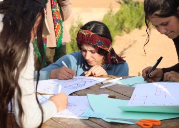 Jinên Ciwan ên Hesekê Amadekariya Meşa 18’ê Mijdarê dikin