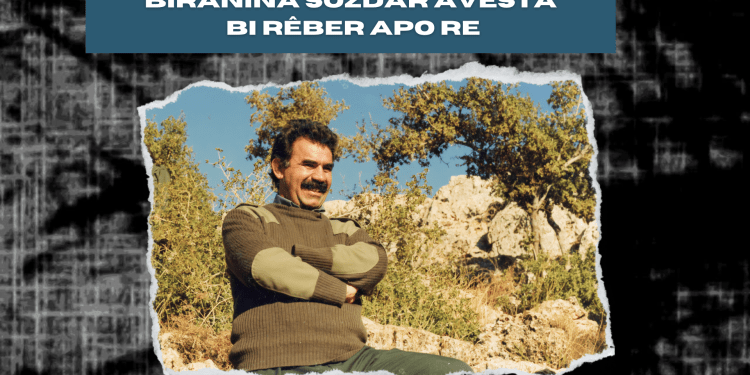BÎRANÎNA SOZDAR AVESTA BI RÊBER APO RE